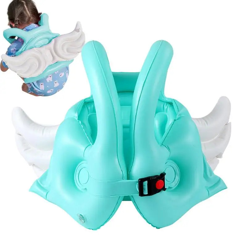 

Inflatable Floating Swimwear Angel Wings Swimming Vest For Kids Toddle Swim Vest Water Toy Pool Inflatable Swimsuit