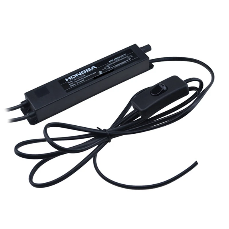 Электронный трансформатор HONGBA для неоновых ламп с защитой от неправильного