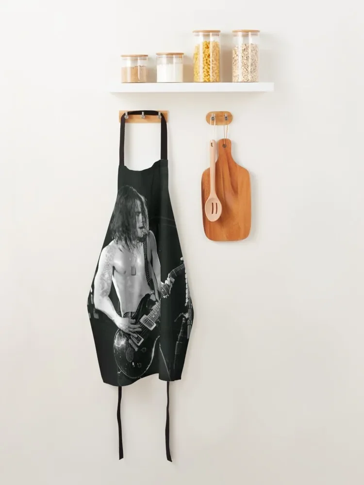 Фартук для женщин с гитарами и карманами
