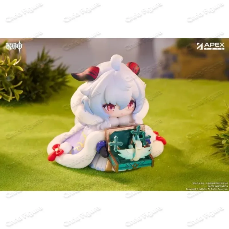 Фото В наличии: Коллекционная фигурка APEX-TOYS Mihoyo Genshin Impact Xiao & Ganyu (Q-версия), игрушка-подарок №4