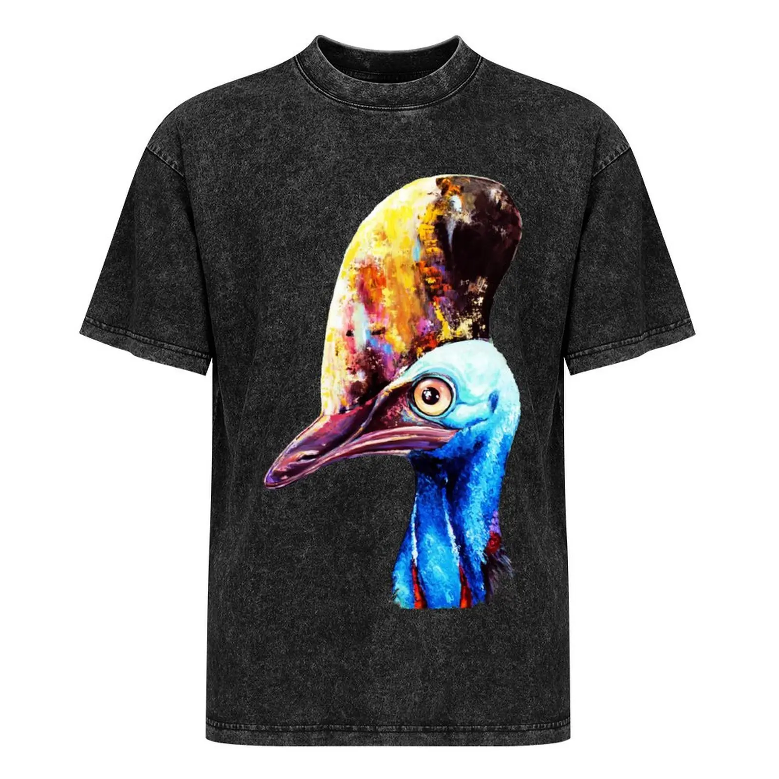 Футболка Cassowary футболки большого размера мешковатые рубашки мужская одежда