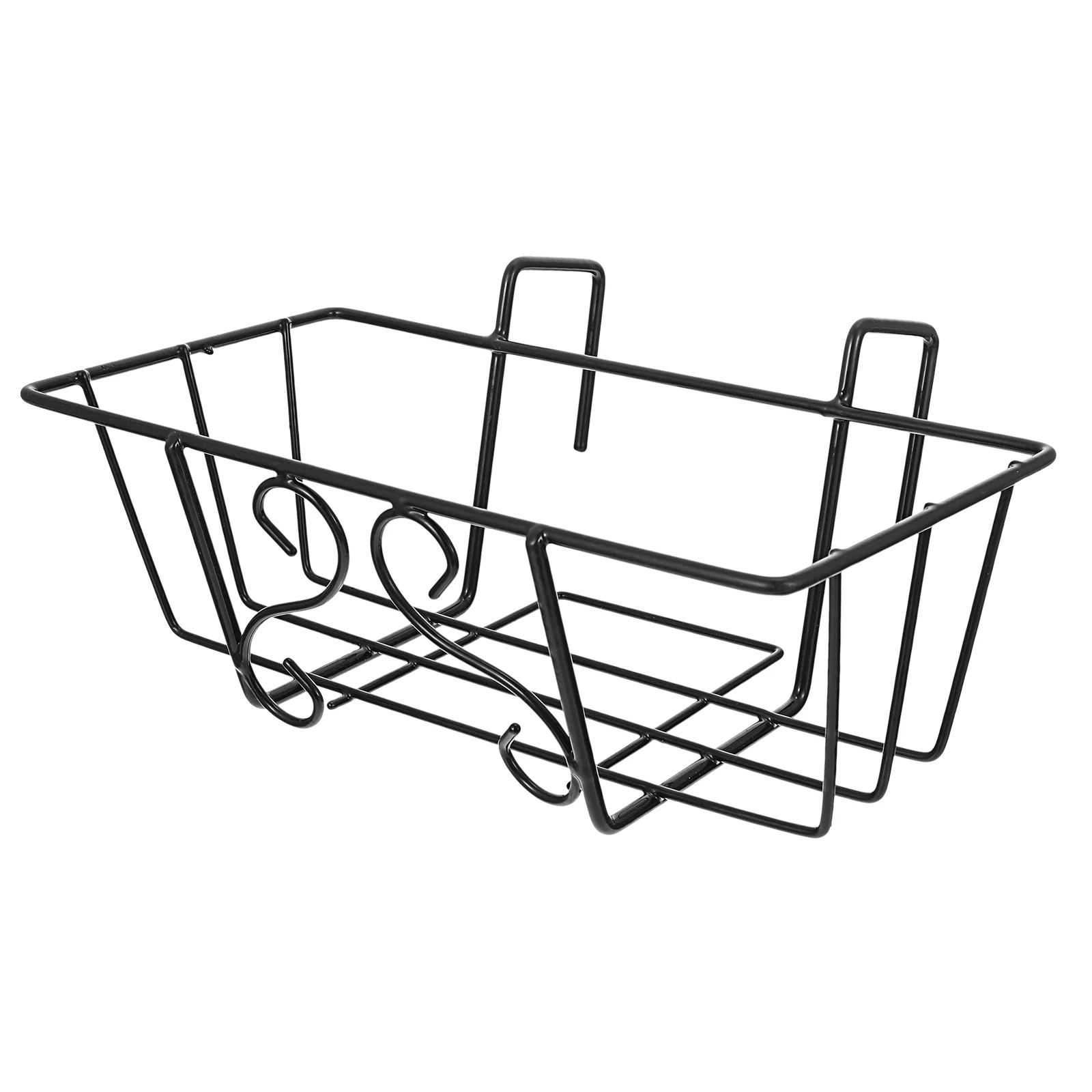 

Hanging Baskets Holder Metal Railing Planter Fence Planters Metal Flower Pot Holder Mounted Balcony Baskets Shelf Container Box