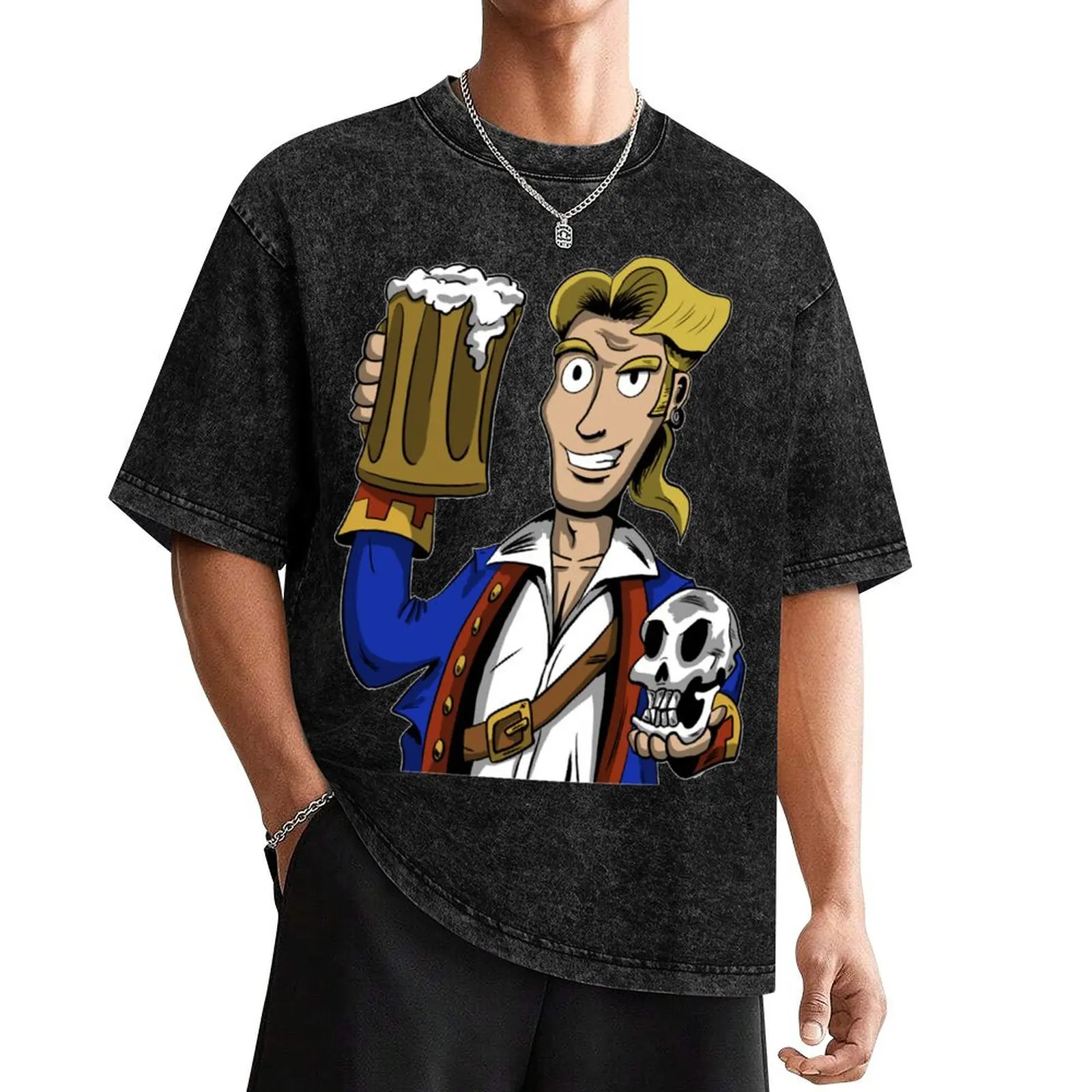 Футболка Guybrush Threepwood мужская хлопковая