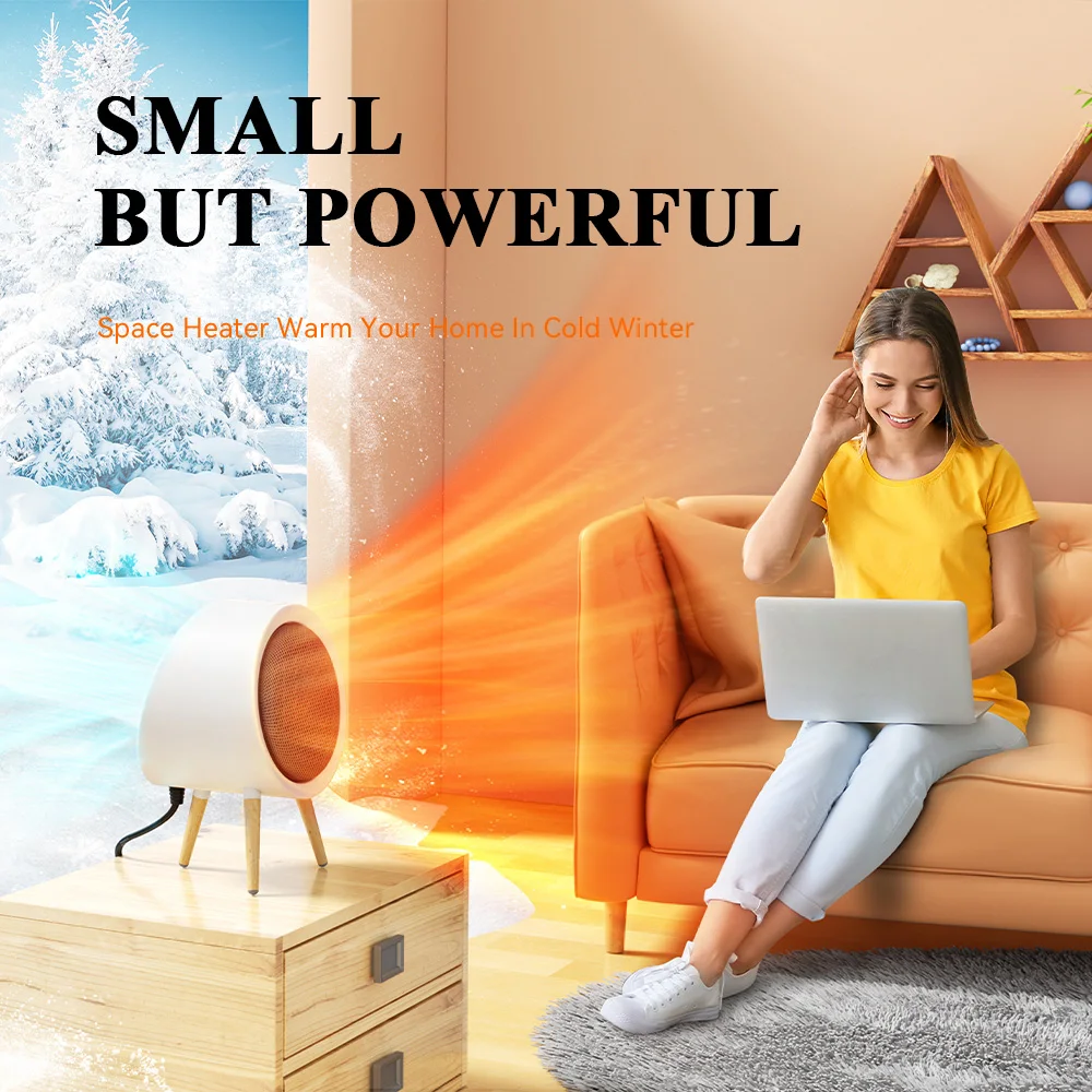 Heater for Home Electric Fan Heater Home Heaters Energy Saving Bedroom Heating for Office Space Heater Heater Portable