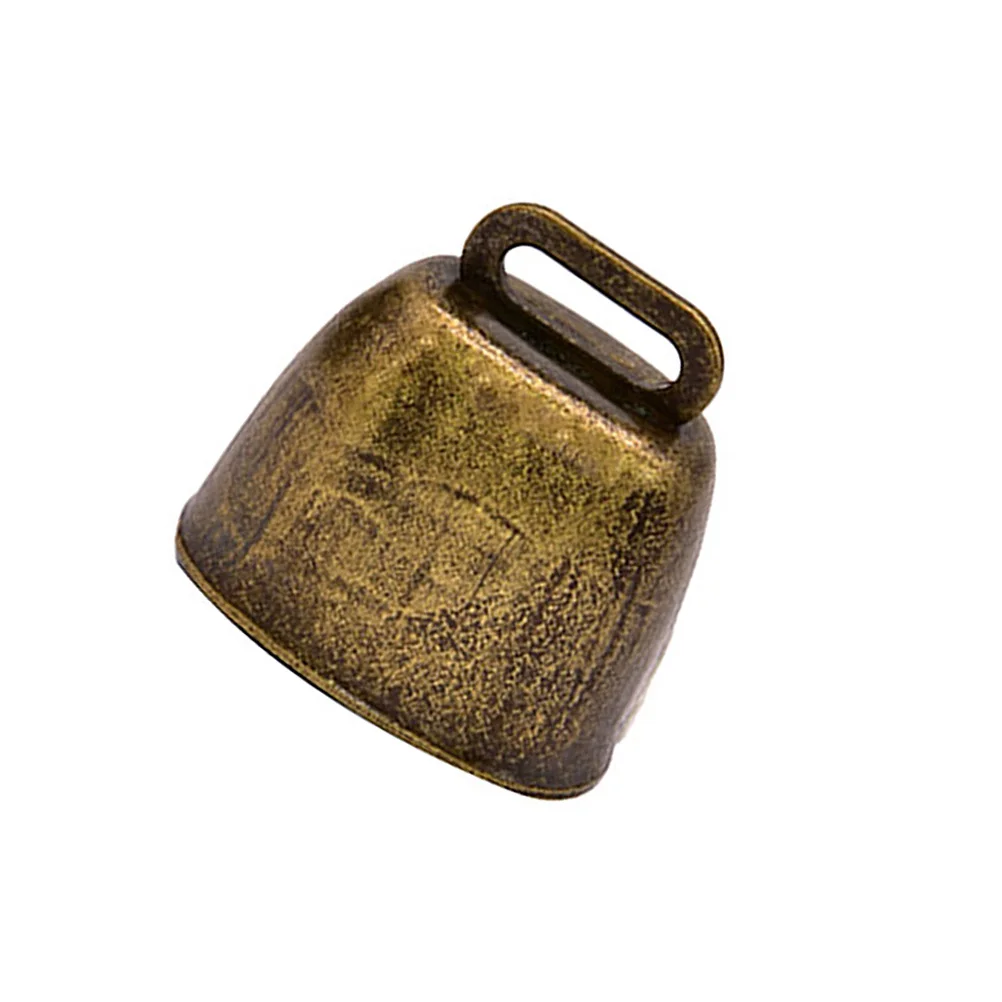 

Bells Bell Cowbells Mini Cow Loud Farmhandle Brass Noisemaker Vintage Craft Favorparty Doorbell Retro Grazing Bronze Cattle