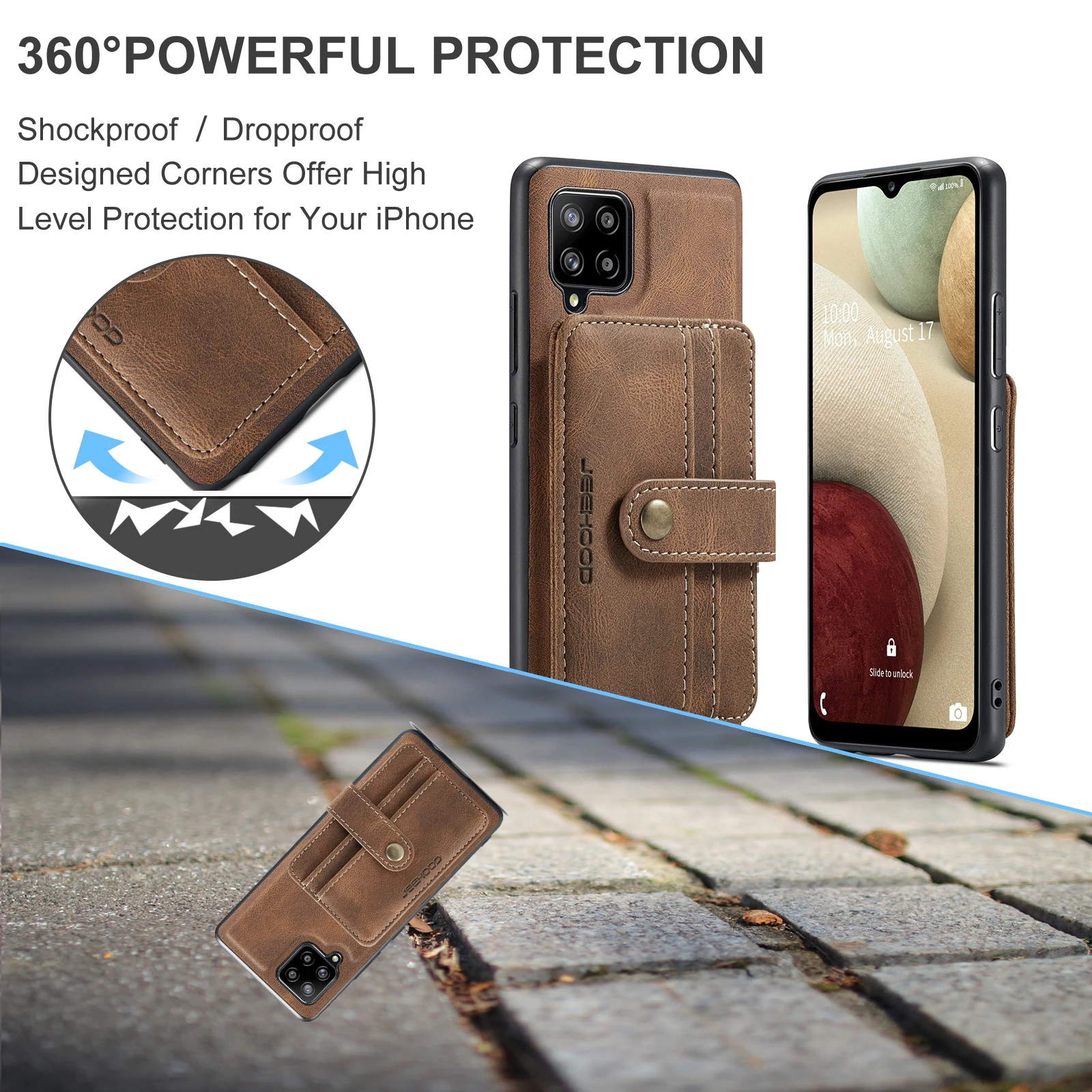 A12 A32 A42 A52 A72 Flip Leather Phone Case for Samsung Galaxy A13 A33 A53 A73 A21S A51 A71 A50 A70 Wallet Card Cover Coque 1