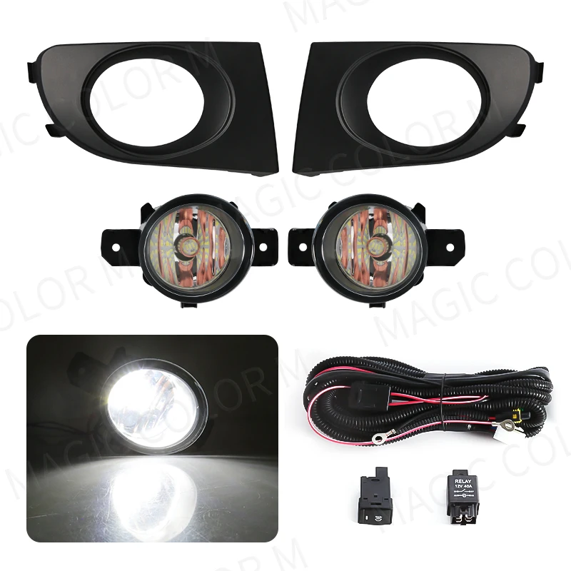 

Светодиодные противотуманные фары для Nissan Sylphy Sentra Bluebird 2004 2005 2006 2007 2008, передний бампер, дневные ходовые огни, фары