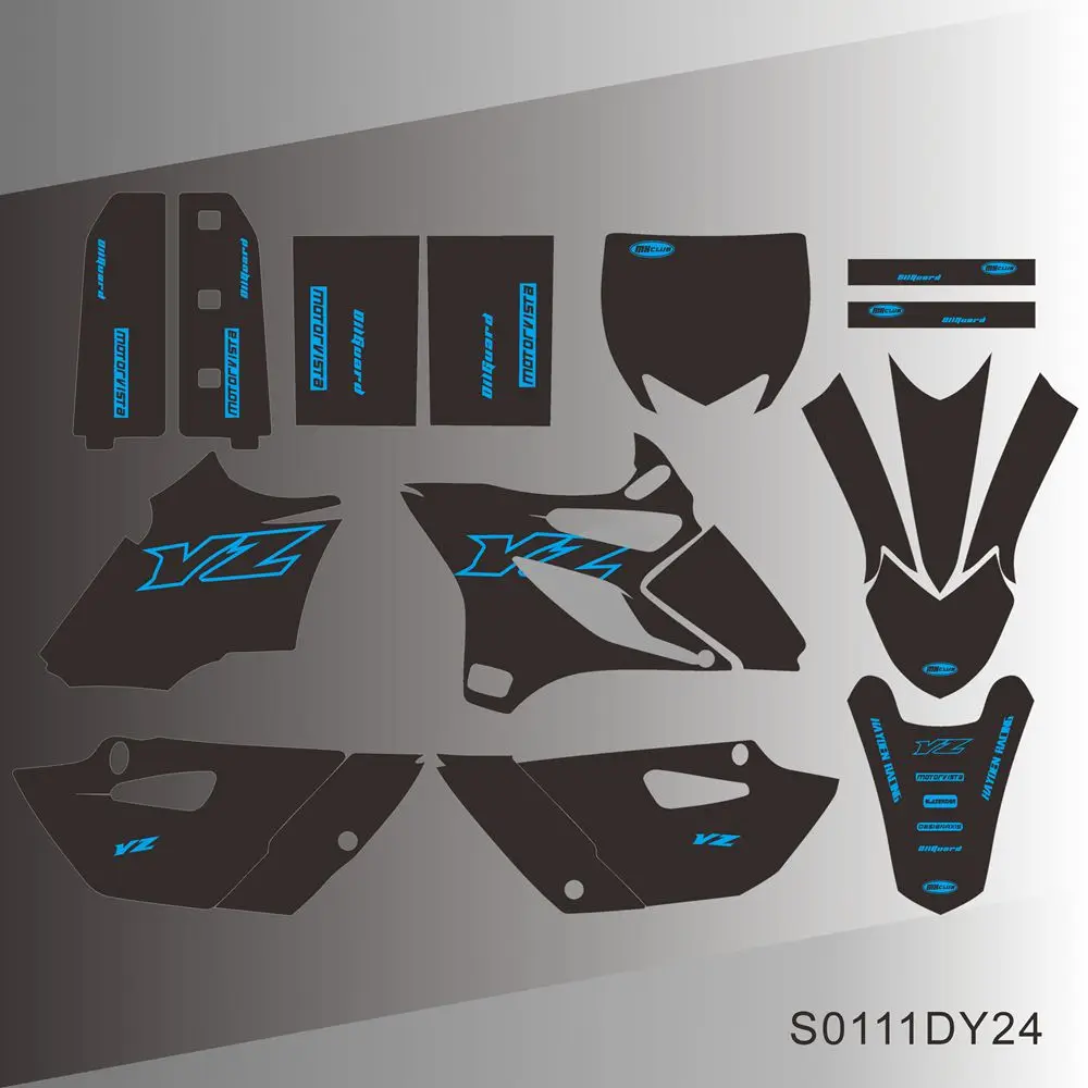 Наклейки графические для YAMAHA YZ85 YZ 85 2015 2016 2017 2018 2019 2020 2021