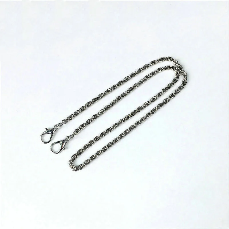  Women Metal chain for bag handle Fashion Bag Chain Replacement Shoulder Straps Bag Accessories 10pcs-60cm-120cm