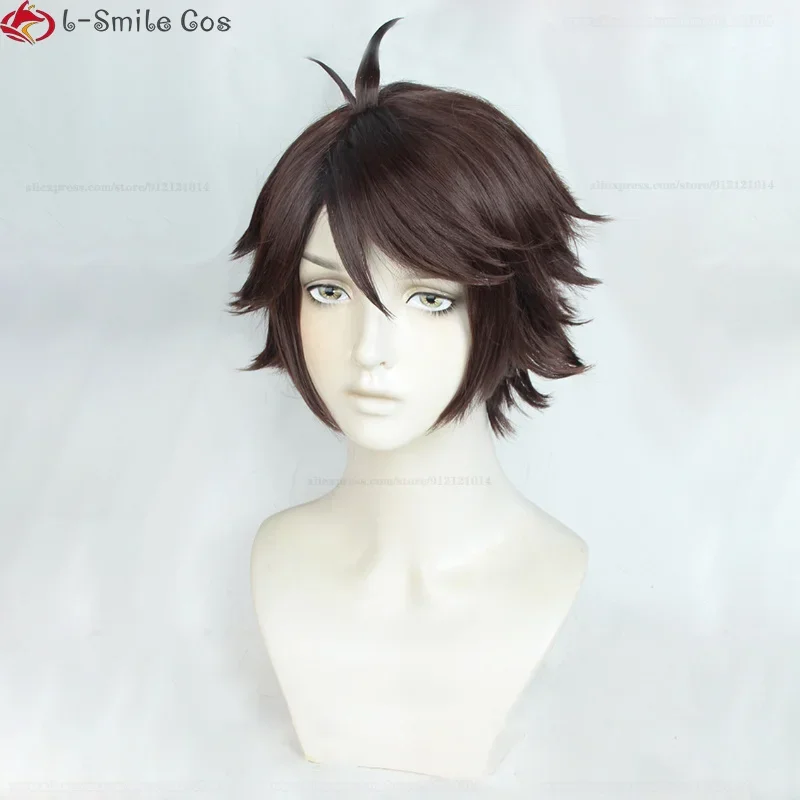 Аниме Хайкю!! Парик для косплея Oikawa Tooru сезон 4 короткие коричнево-коричневые
