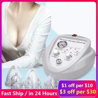 vacuum therapy treatment machine for slimming lymphatic drainage breast chest massager enlargement enhancement butt lifting
