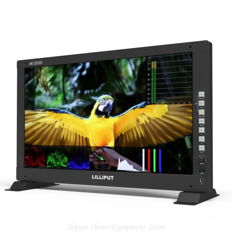 

LILLIPUT Q17 17,3 "12G-SDI HDMI 4K HDR монитор 2,0 12G SFP производство вещания с волнообразным PIP режимом удаленный терминал