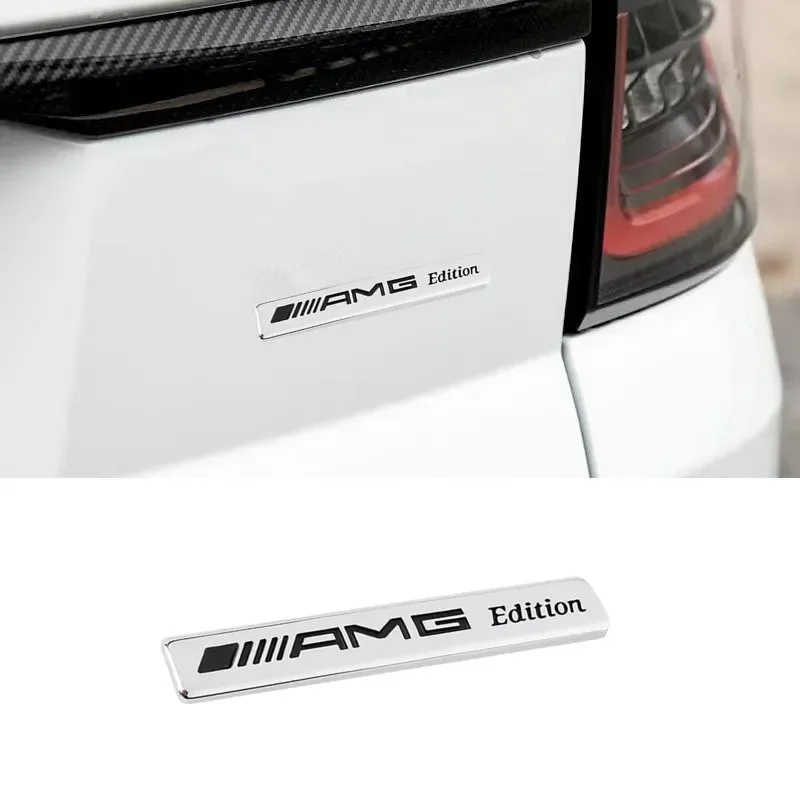 1 шт. эмблема из алюминиевого сплава наклейка на багажник для Mercedes Benz W203 W204 W205 W210