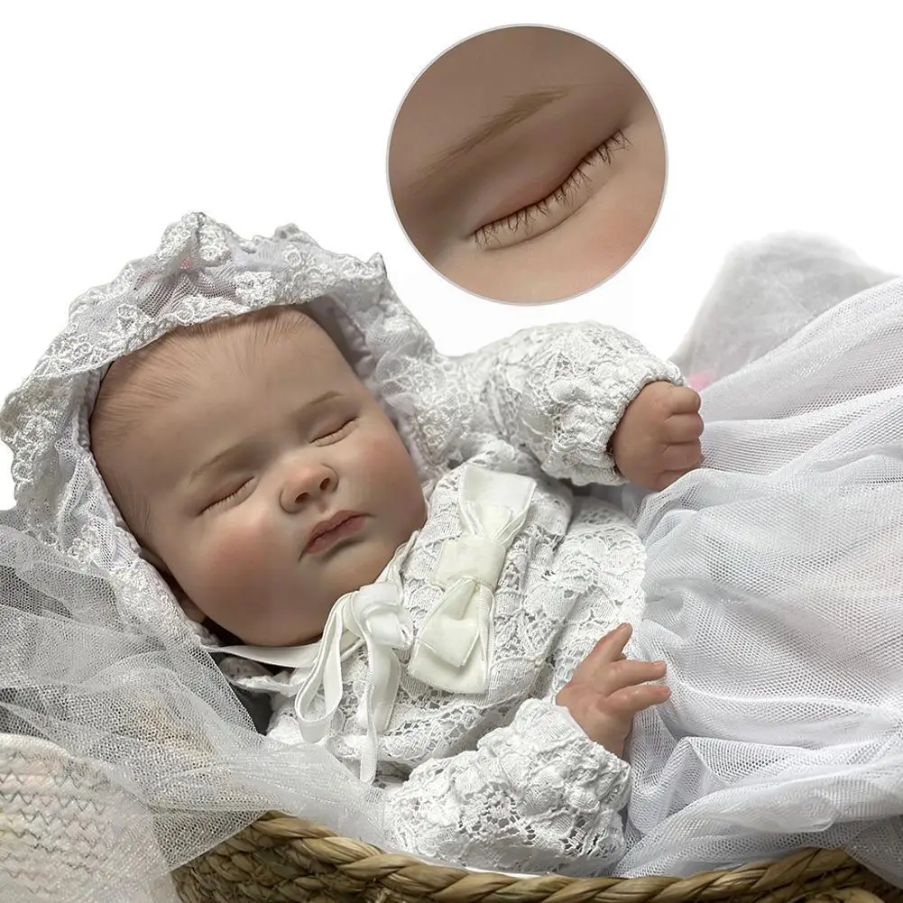 

20 Inch Cotton Body Rebirth Popular Simulation Vinyl Baby Children Reborn Toys Lifelike For Children Gi J8w4