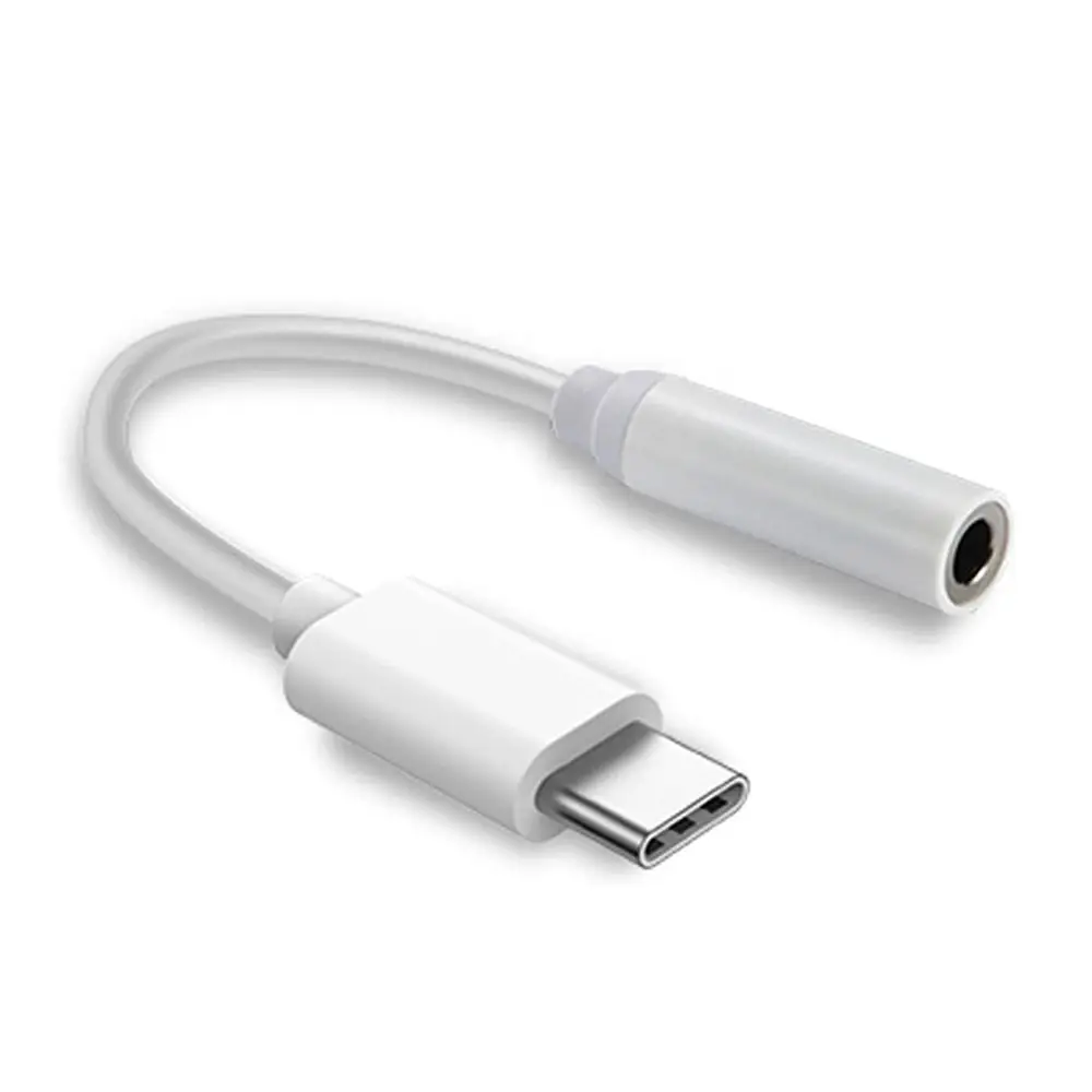 

Converters Type C Male To 3.5 AUX Audio Female Jack Adapter Type-C To 3.5mm Earphone Cable