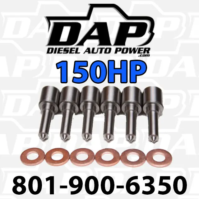 (6) Насадки 1998 л.с., Φ RAM CUMMINS DIESEL 2002-150, инжекторы VP44 л.с.