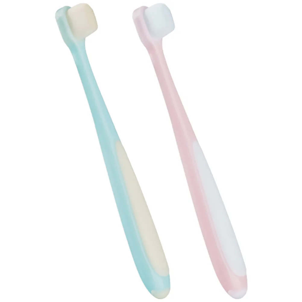 

2pcs Care Tool Toothbrush Oral Care Toothbrush Bristles Toothbrush for Baby