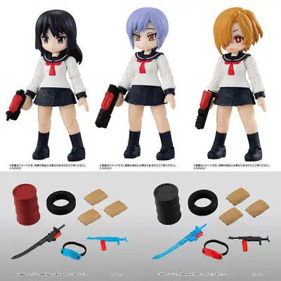 Стрелки Bandai Gashapon водяной пистолет шутер 08 06 0 7 ручная девушка в сборе модель