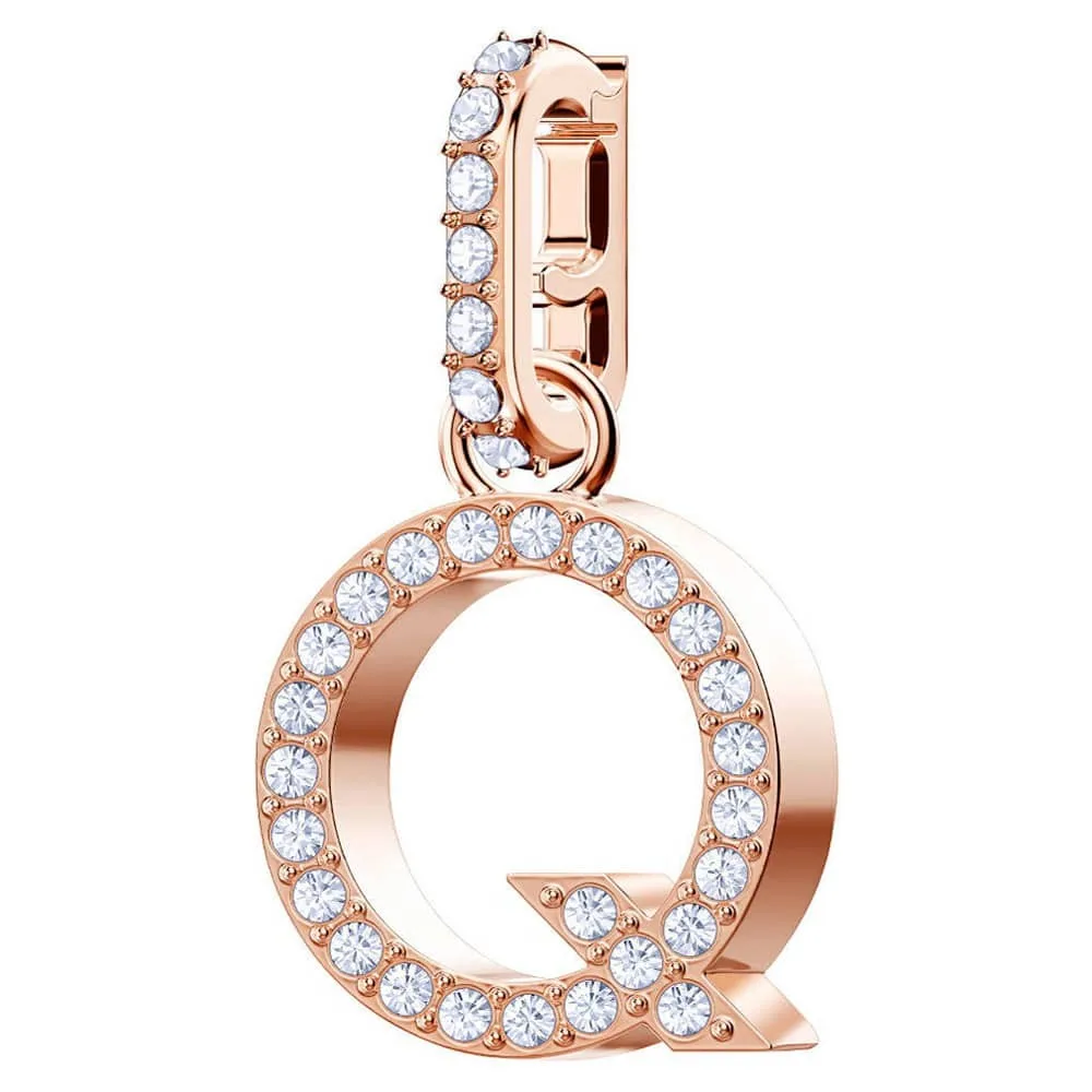 

Новый Алфавит из розового золота SWA RO 2019 Remix Q Charm Deluxe модные юбилейные украшения Бесплатная доставка подарки на день Святого Валентина 5437628