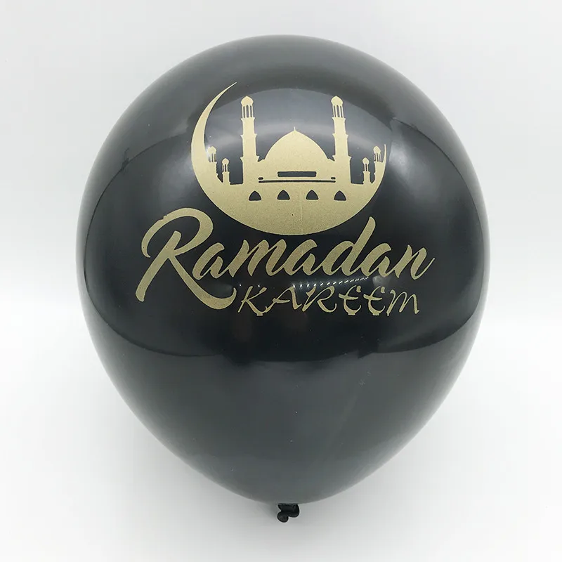 Chicinlife 10 шт. 12 дюймов Рамадан кареем латексные шары Eid украшение Мубарак конфетти