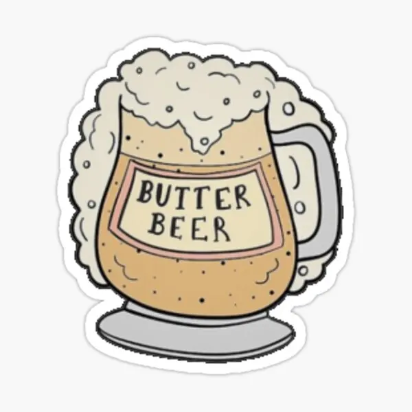 

Butterbeer 5PCS Stickers for Living Room Window Art Cartoon Bumper Anime Laptop Print Car Wall Room Stickers Decorations Home