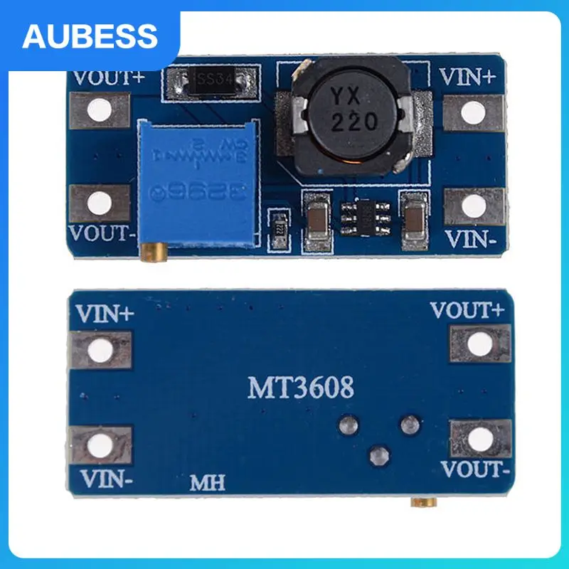

Adjustable Step Up Converter Dc-dc Boost Module Mt3608 Boost Step-up Board 2a Max Output 28v 2a Boost Power Supply Board