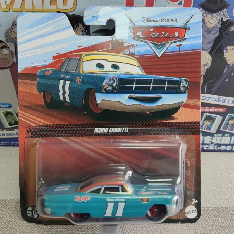 Фото Оригинальные металлические игрушки-машинки Mattel Pixar Cars: Молния МакКуин, Шериф и другие, коллекционные металлические игрушки для детей и мальчиков №4