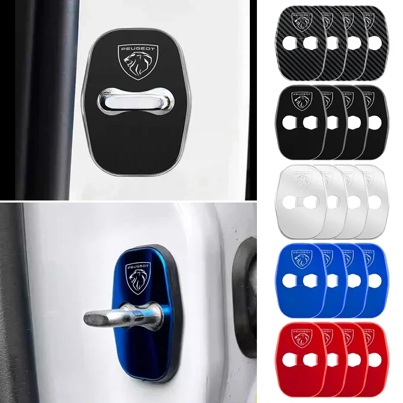 4 шт. металлическая абсолютно новая защитная крышка дверного замка автомобиля
