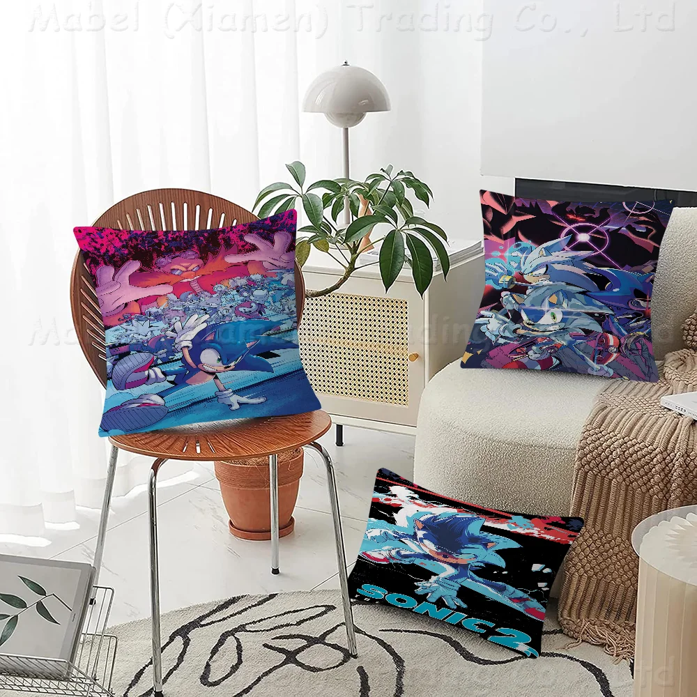 Наволочка Supersonic-S-Sonic-Game декоративная эстетика для комнаты домашний декор