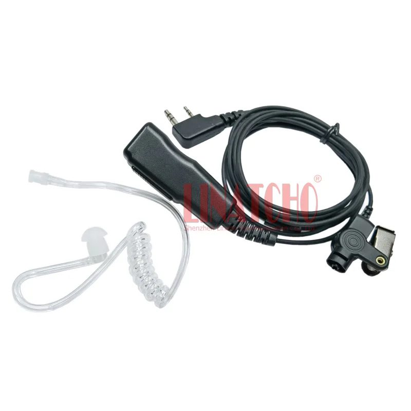 Фото Двусторонняя радиосвязь UV-5R TK-3107 TK-378G 2-контактные наушники с воздушной трубкой акустического излучения №4