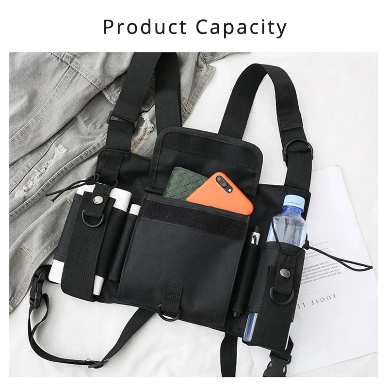 Military Tactical Chest Fanny Waist Bag Pack For Men Women Belt Pouch Belly Banana Male Ladies Kangaroo Bum Hip Waistbag Husband