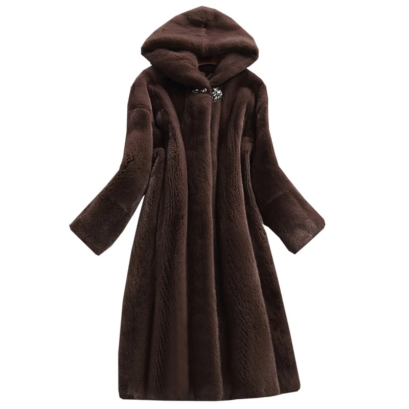 Wholesale Coats Fur Coat Fur Mink Fur Thick Winter High Street Other Yes Real Fur Fur Coat Women enlarge