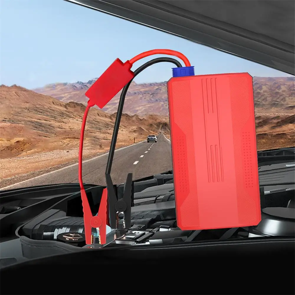 $212.17 20000mah Car Jump Starter Portable Car Battery Booster Charger 12V Starting Device Petrol Diesel Car Emergency Booster