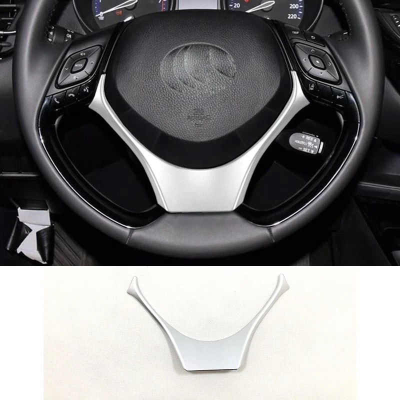 Для Toyota C-HR C HR 2016 2017 2018 2019 2020 2021 Автомобильная отделка рулевого колеса V-образные