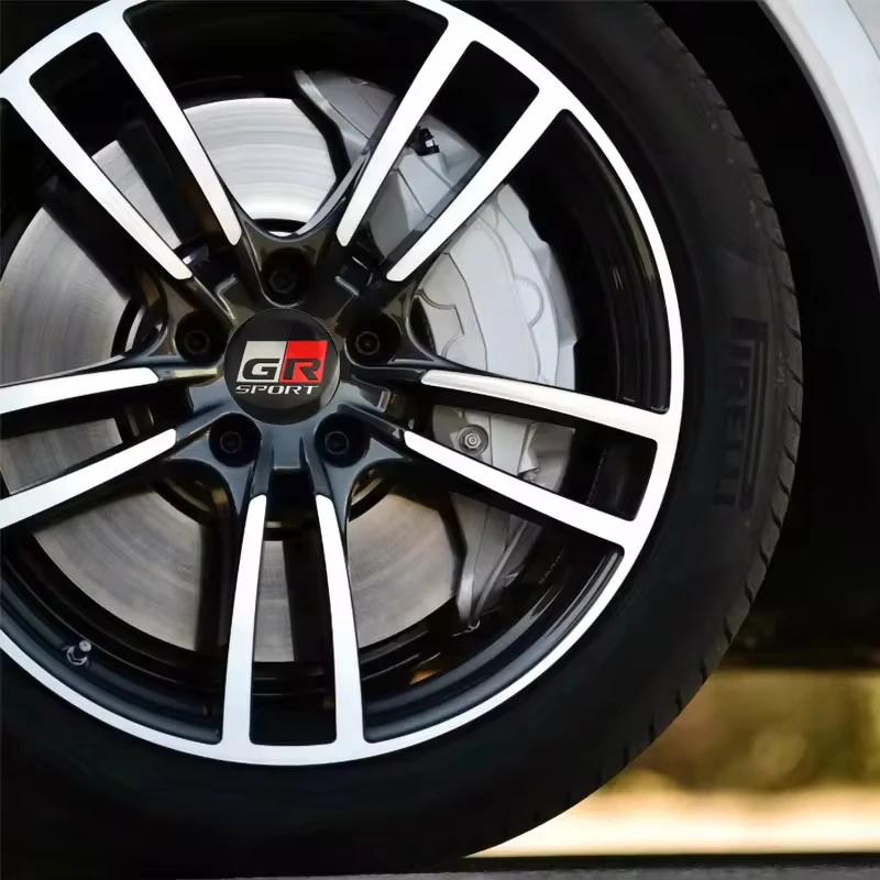 4 шт. для GR наклейки с эмблемой центральная крышка колеса автомобильные диски