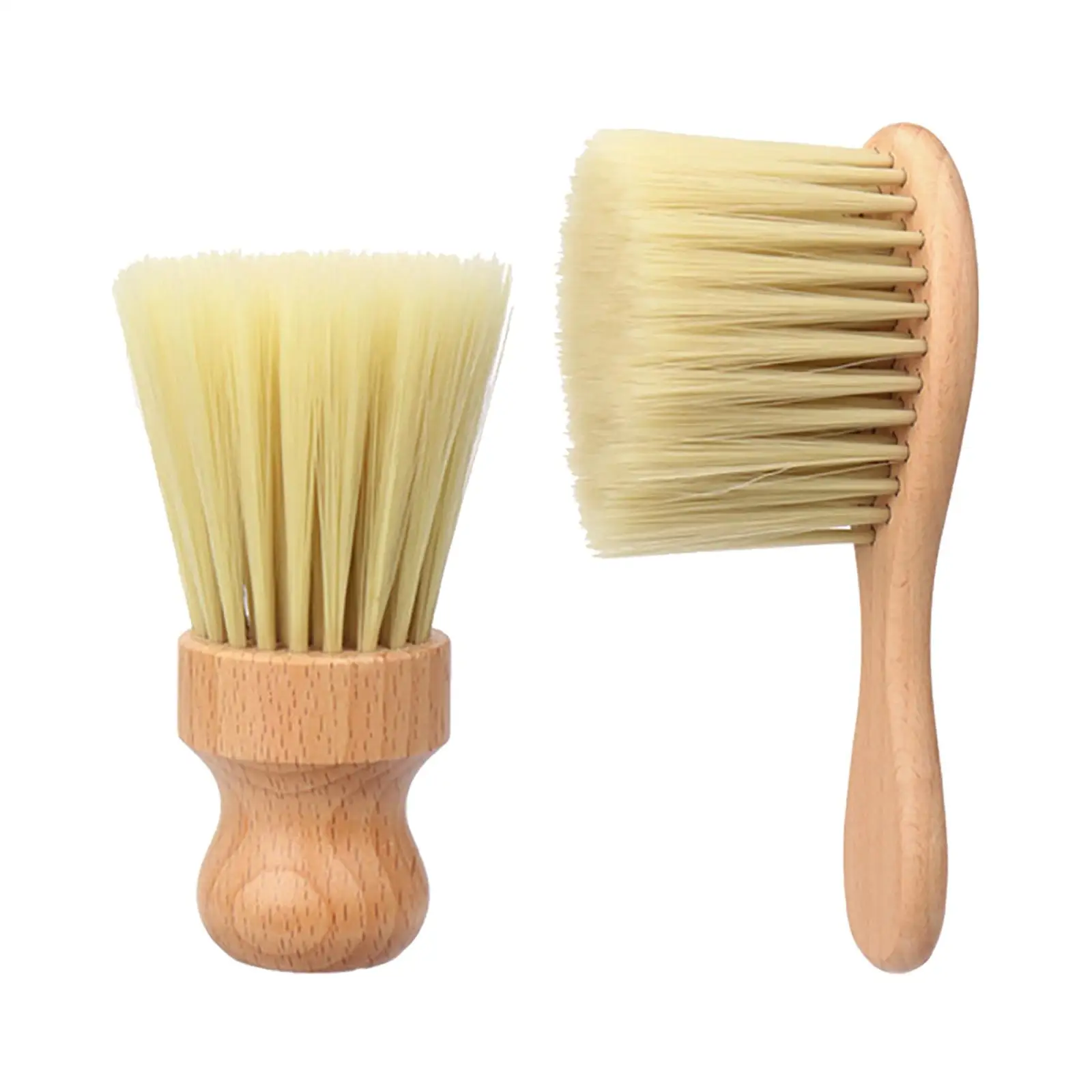 

Barber Neck Cleaning Brush Wooden Beauty Tools Haircut Brush Hairbrush for Hair Salon Hairdressing Hair Styling Barbers Teen Old