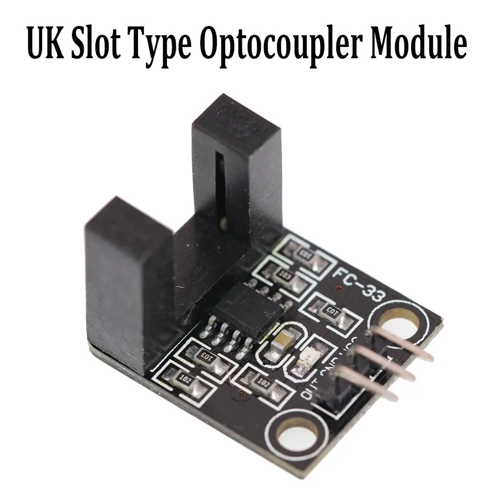 

UK Slot Type Optocoupler Speed Sensor Module LM393 IR Infrared Speed Measuring Sensor Module IR Pi Electrical Equipment