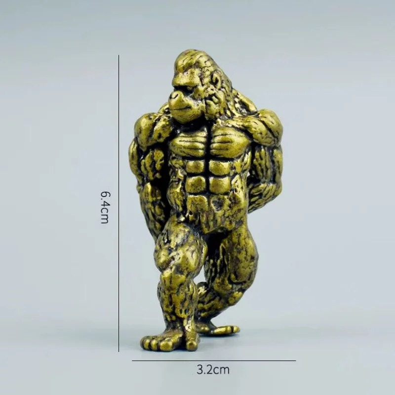 

Латунная статуэтка гориллы