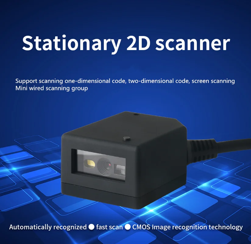 

Factory direct sales New wired Scan Module QR Scan Head Module Fixed Scan Engine USBinterface support scanning screen1D 2D code