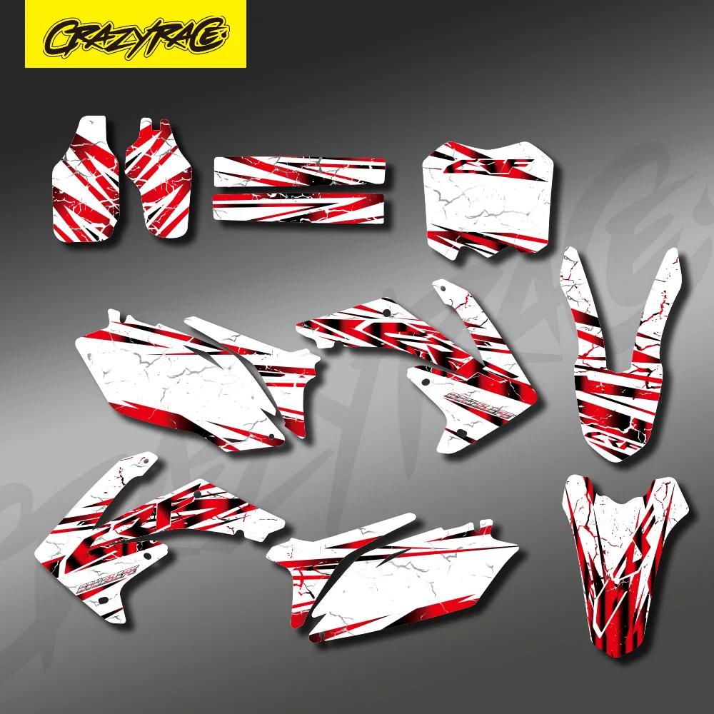 

Для Honda CRF450R CRF450 2009-2012 CRF250R CRF250 2010-2013 CRF 250 250R 450 450R графический фон наклейка наклейка