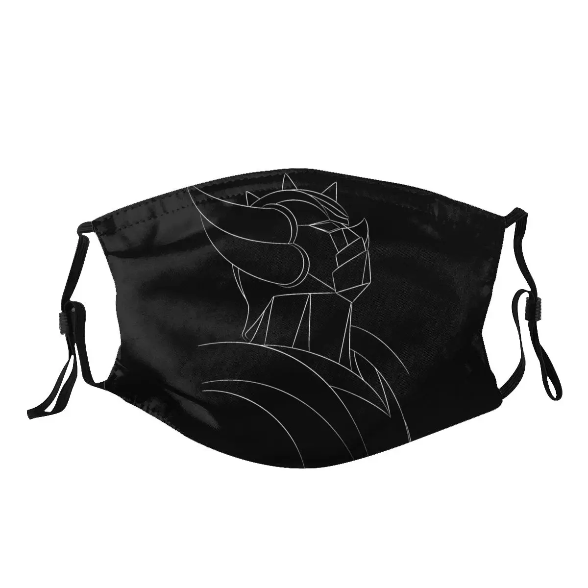 

Anime Goldoraks (Grendizer) Activated Carbon Filter Mask Novelty R348 Wry Face
