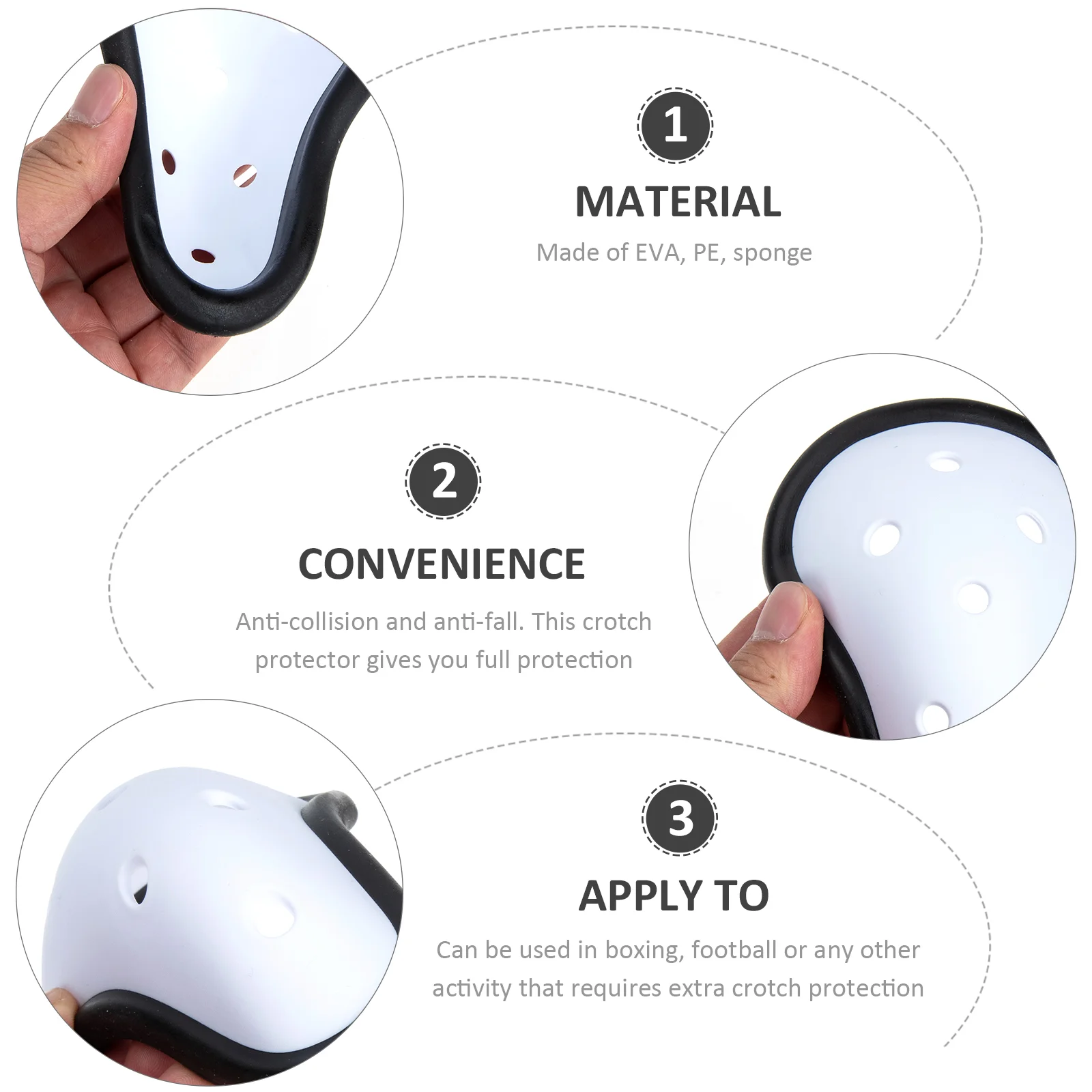 Защитная чашка для паха удобный бокс дышащая мужская защита брюшного пресса с