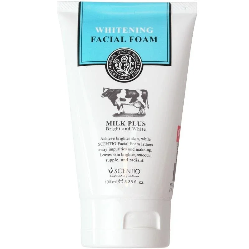 Beauty Buffet Scentio Milk Plus Whitening Q10 Очищающая пена для лица