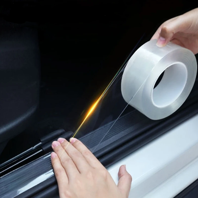 

Car Door Sill Trunk Bumper Protector Sticker Decals For Peugeot 307 206 308 407 207 3008 406 208 508 301 2008 408 5008