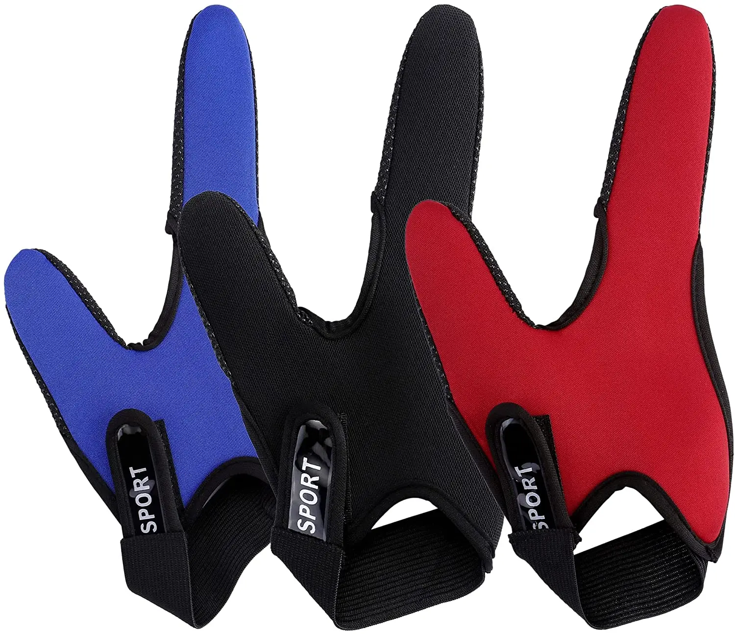 

3pcs Anti-Slip Fishing Glove, Finger Protector Fishing Gloves, Professional Thumb + Index Finger Casting Glove for Fishing