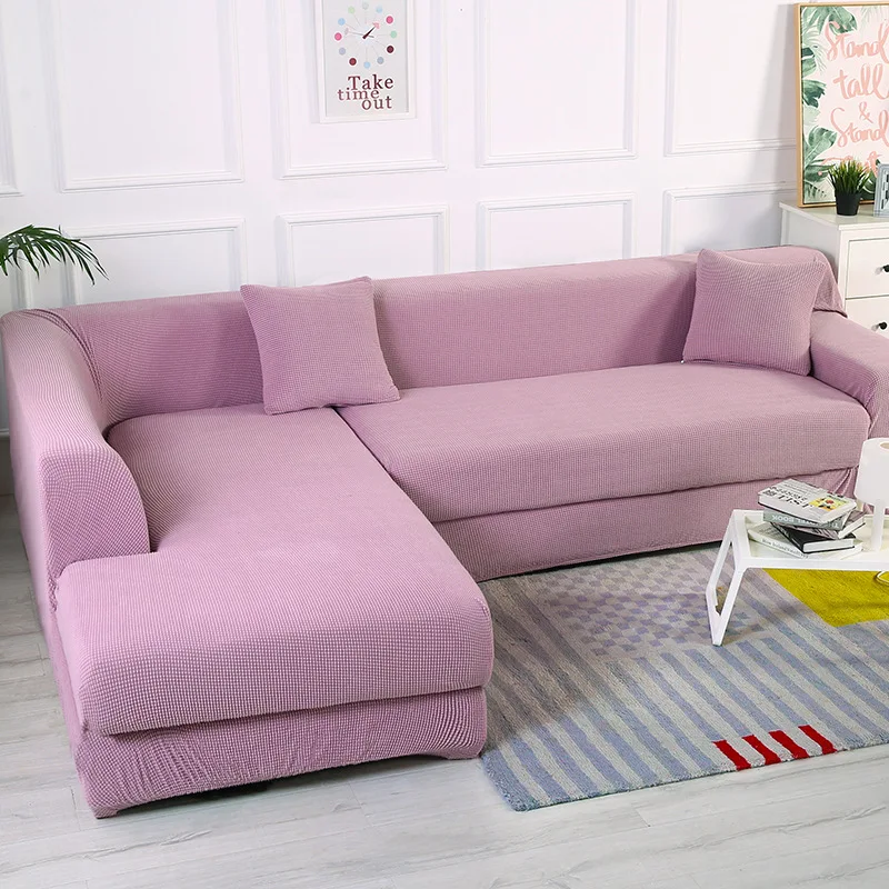 

2022 new elastic sofa cover universal combination solid color sofa cover