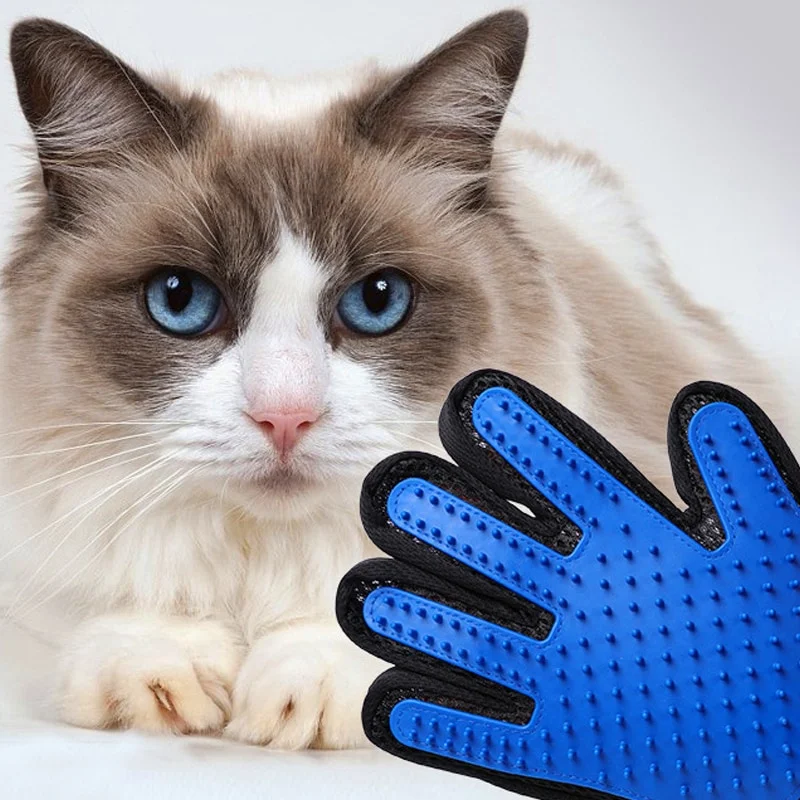 

Pet Hair Removal Dog Bathing Massage Beauty Gloves Cat Massage Silicone Bathing Beauty Brush Cleaning Gloves