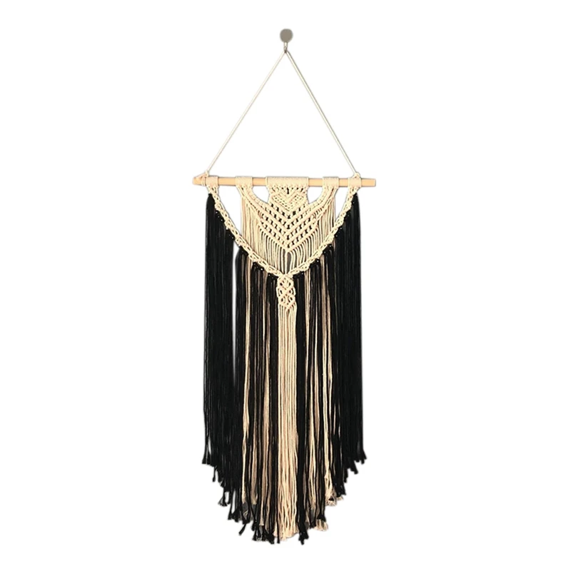 

Cotton Big V Bohemian Hand-Woven Tapestry Cotton Rope European And American Style Mural And Wall Decoration