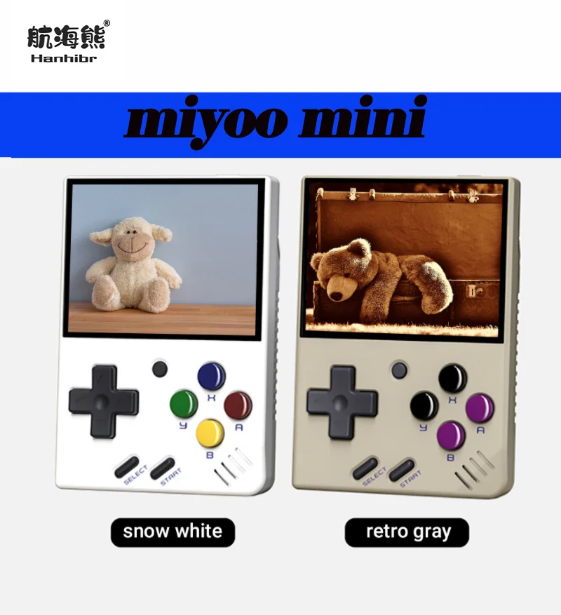 

MIYOO MINI Retro Video Game Console 2500 Games Portable Console Retro Arch Linux System Pocket Handheld Game Player Gift