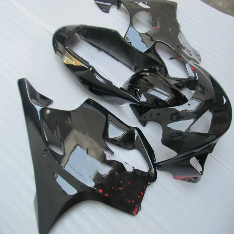 

Hot Sales,Red Black Body Kit For CBR600 F4 1999 2000 CBR 600 F4 600F4 99 00 Motorcycle Fairing Kit Injection molding